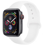 Ремешок для часов Yotrix Silicone Band для Apple Watch 38/40 мм (белый, силиконовый)