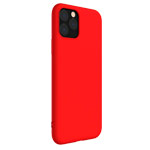 Чехол Yotrix SoftCase для Apple iPhone 11 pro (красный, гелевый)