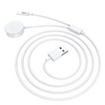 USB-кабель hoco iWatch Wireless Charger U69 для Apple Watch (белый, Lightning, 1 м)