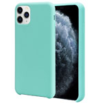 Чехол Yotrix LiquidSilicone для Apple iPhone 11 pro (бирюзовый, гелевый)