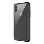 Чехол X-doria Scene Prime для Apple iPhone XS max (черный, гелевый/стеклянный)