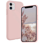 Чехол Yotrix LiquidSilicone для Apple iPhone 11 (пудра, гелевый)