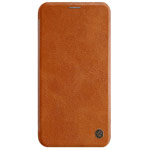 Чехол Nillkin Qin leather case для Apple iPhone 11 pro (коричневый, кожаный)