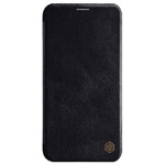 Чехол Nillkin Qin leather case для Apple iPhone 11 pro max (черный, кожаный)
