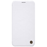 Чехол Nillkin Qin leather case для Apple iPhone 11 pro max (белый, кожаный)