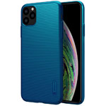 Чехол Nillkin Hard case для Apple iPhone 11 pro (синий, пластиковый)