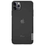 Чехол Nillkin Nature case для Apple iPhone 11 pro max (серый, гелевый)