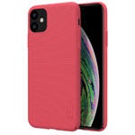 Чехол Nillkin Hard case для Apple iPhone 11 (красный, пластиковый)