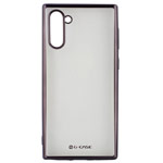 Чехол G-Case Plating Series для Samsung Galaxy Note 10 (черный, гелевый)