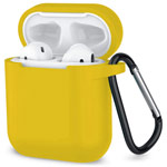 Чехол Synapse Buckle Case для Apple AirPods (желтый, силиконовый)