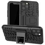 Чехол Yotrix Shockproof case для Apple iPhone 11 pro max (черный, пластиковый)