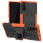 Чехол Yotrix Shockproof case для Samsung Galaxy Note 10 (оранжевый, пластиковый)