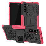 Чехол Yotrix Shockproof case для Samsung Galaxy Note 10 (розовый, пластиковый)