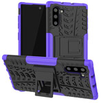 Чехол Yotrix Shockproof case для Samsung Galaxy Note 10 (фиолетовый, пластиковый)