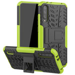 Чехол Yotrix Shockproof case для Xiaomi Mi A3 (зеленый, пластиковый)