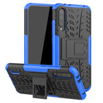 Чехол Yotrix Shockproof case для Xiaomi Mi A3 (синий, пластиковый)