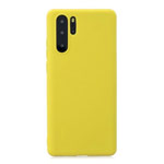 Чехол Yotrix LiquidSilicone для Huawei P30 pro (желтый, гелевый)