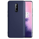 Чехол Yotrix LiquidSilicone для OnePlus 7 (темно-синий, гелевый)