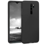 Чехол Yotrix LiquidSilicone для Xiaomi Redmi Note 8 pro (черный, гелевый)