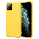 Чехол Yotrix SoftCase для Apple iPhone 11 pro max (желтый, гелевый)