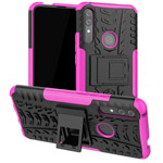 Чехол Yotrix Shockproof case для Huawei P smart Z (розовый, пластиковый)
