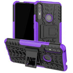 Чехол Yotrix Shockproof case для Huawei P smart Z (фиолетовый, пластиковый)