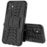 Чехол Yotrix Shockproof case для Apple iPhone 11 (черный, пластиковый)
