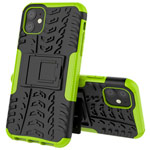 Чехол Yotrix Shockproof case для Apple iPhone 11 (зеленый, пластиковый)