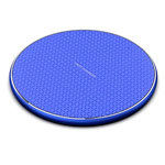 Беспроводное зарядное устройство Synapse Qi Wireless Charger (синее, Fast Charge, QI)