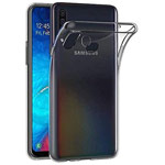 Чехол Yotrix UltrathinCase для Samsung Galaxy A20s (прозрачный, гелевый)