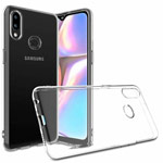 Чехол Yotrix UltrathinCase для Samsung Galaxy A10s (прозрачный, гелевый)