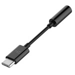 Адаптер Xiaomi ZMI Type-C to Headphone Adapter универсальный (USB Type C, miniJack 3.5 мм, черный)