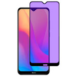 Защитное стекло Yotrix 3D Anti-Glare Glass Protector для Xiaomi Redmi 8 (черное, антиблик)