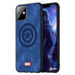 Чехол Marvel Avengers Leather case для Apple iPhone 11 (Captain America, матерчатый)