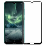 Защитное стекло Yotrix 3D Pro Glass Protector для Nokia 7.2 (черное)