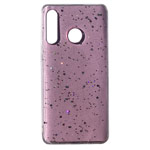 Чехол Yotrix GlitterFoil Case для Samsung Galaxy A30 (розовый, гелевый)