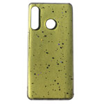 Чехол Yotrix GlitterFoil Case для Huawei P30 lite (желтый, гелевый)