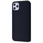 Чехол Yotrix LiquidSilicone Folio для Apple iPhone 11 pro max (черный, силиконовый)