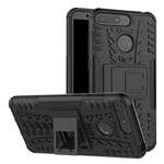 Чехол Yotrix Shockproof case для Huawei Y6 2018 (черный, пластиковый)