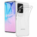 Чехол Yotrix UltrathinCase для Samsung Galaxy S20 ultra (прозрачный, гелевый)