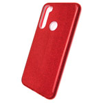 Чехол Yotrix BrightCase для Xiaomi Redmi Note 8 (красный, гелевый)