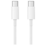 USB-кабель Xiaomi USB-C Power Cable универсальный (USB-C, 1.5 метра, белый, 5.0A, 480Mbps)