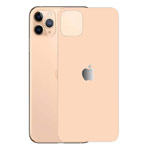 Защитное стекло Yotrix 3D SE Glass Protector для Apple iPhone 11 pro max (заднее, золотистое)