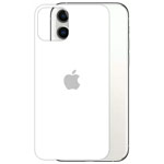 Защитное стекло Yotrix 3D SE Glass Protector для Apple iPhone 11 (заднее, белое)