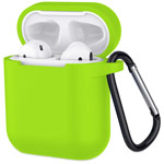 Чехол Yotrix Buckle Case для Apple AirPods (зеленый, силиконовый)