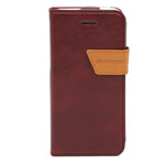 Чехол Discovery Buy Luxurious Case для Apple iPhone 5C (красный, кожанный)