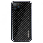 Чехол G-Case Carbon Fiber Shield Series для Apple iPhone 11 pro max (черный, карбоновый)