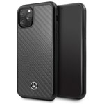 Чехол Mercedes-Benz Dynamic Line Real Carbon для Apple iPhone 11 pro (черный, карбон)