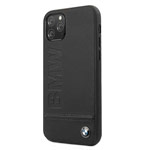 Чехол BMW Signature Real Leather для Apple iPhone 11 pro (черный, кожаный)