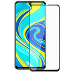 Защитное стекло Yotrix 3D Pro Glass Protector для Xiaomi Redmi Note 9S (черное)